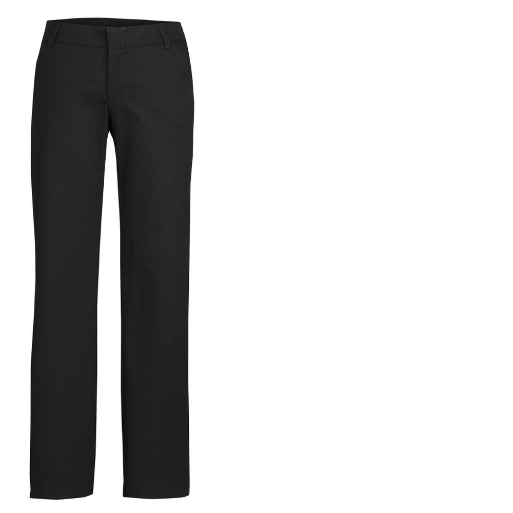DICKIES FP31 WOMEN'S STRETCH TWILL PANT Black Size 12/32 (New).
